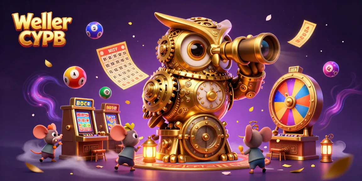 Experience thrilling gameplay with Weller CYPB featured alongside vibrant lottery balls and festive casino elements.